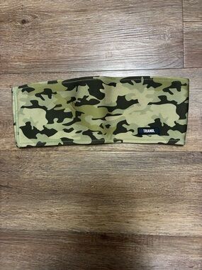 triangl swimwear Green Camo Bandeau Bikini Top